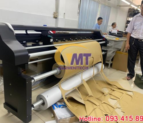 Máy chuyên cắt Balo túi xách